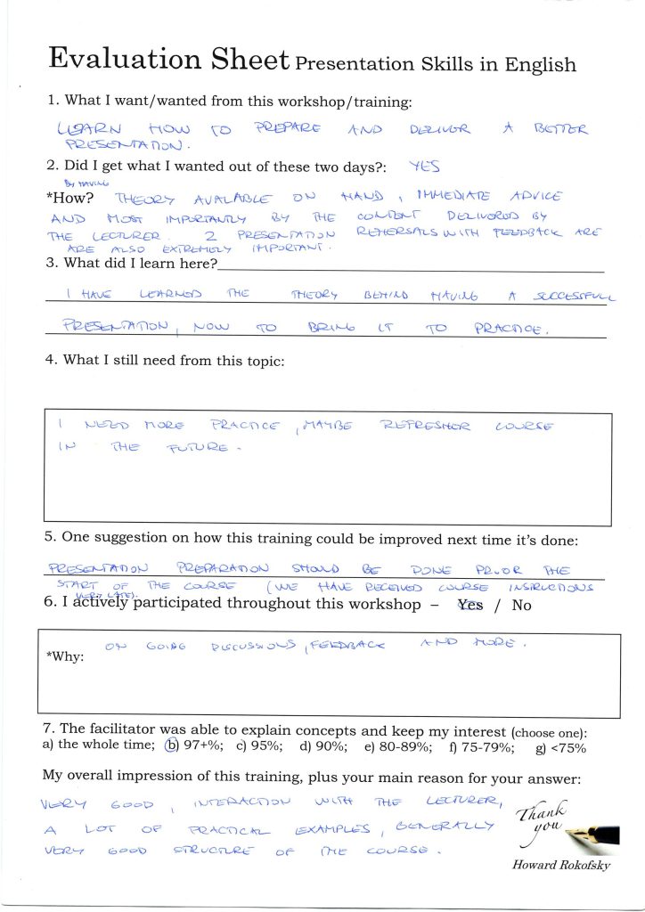 Evaluation form scan #005