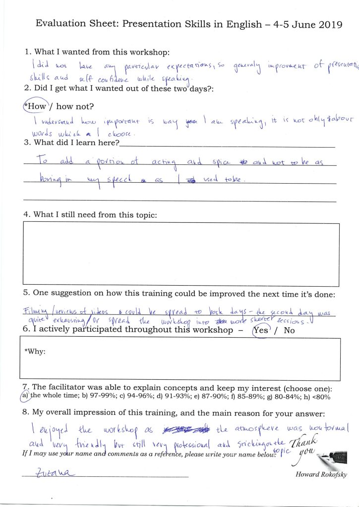 Evaluation form scan #010