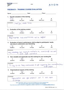Evaluation form scan #029