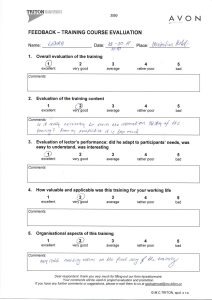 Evaluation form scan #030