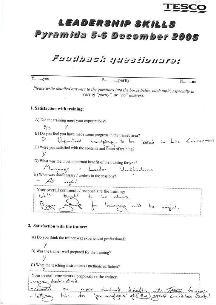 Evaluation form scan #040