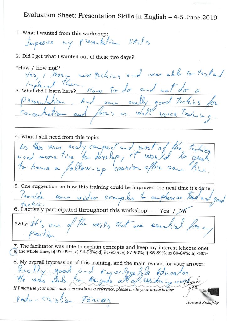Evaluation form scan #049
