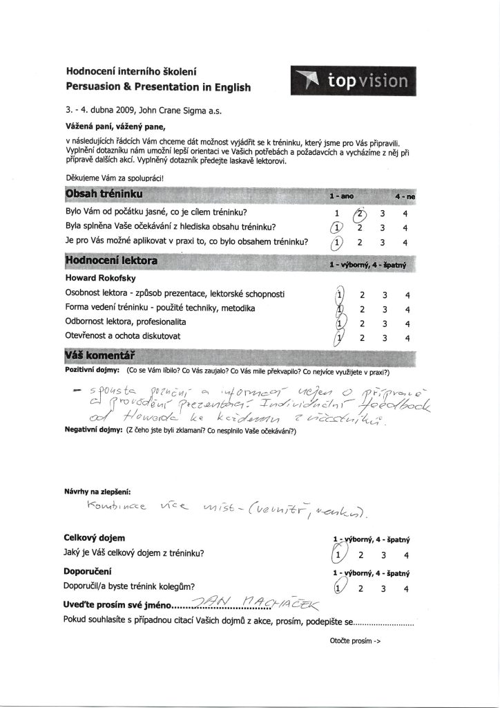 Evaluation form scan #087