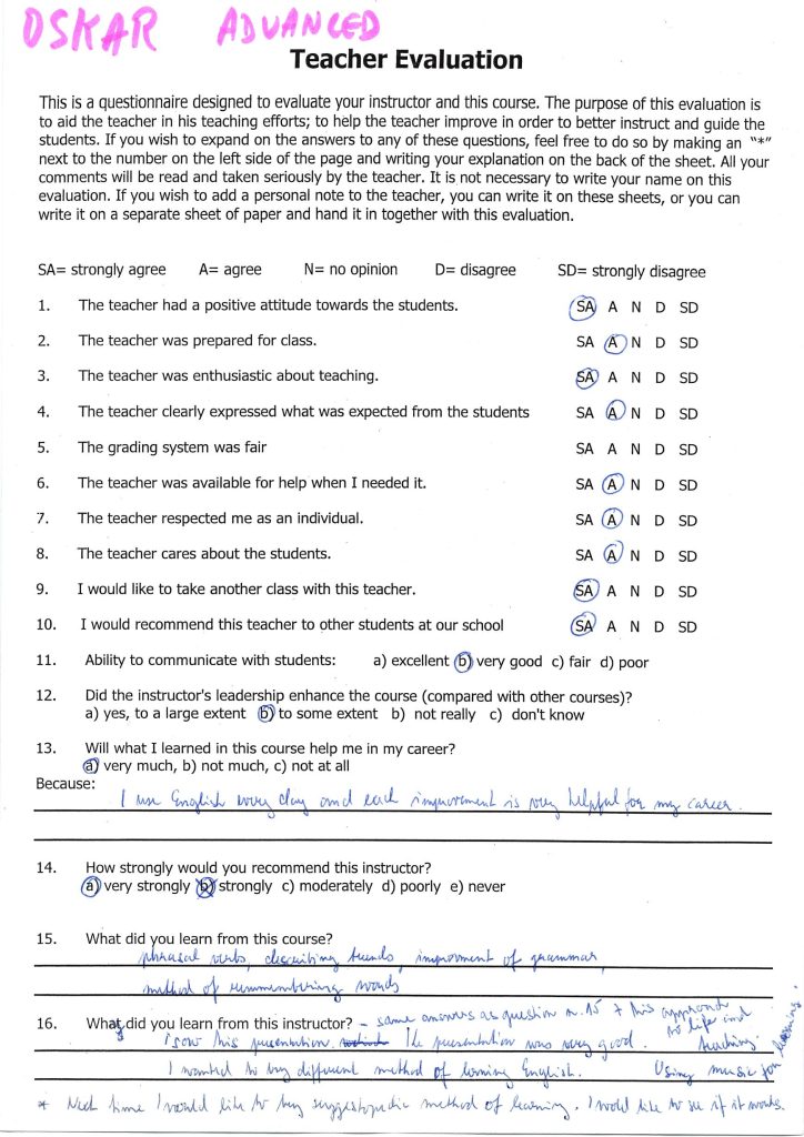 Evaluation form scan #102