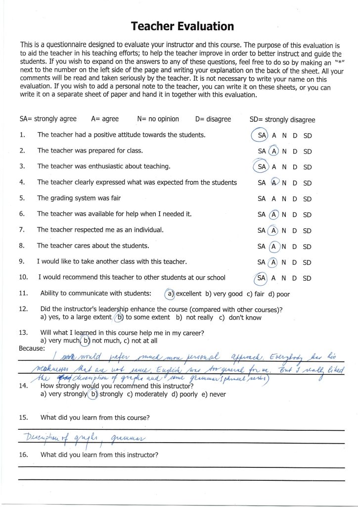 Evaluation form scan #110