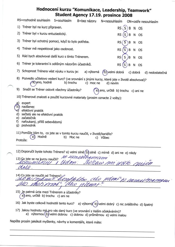 Evaluation form scan #112
