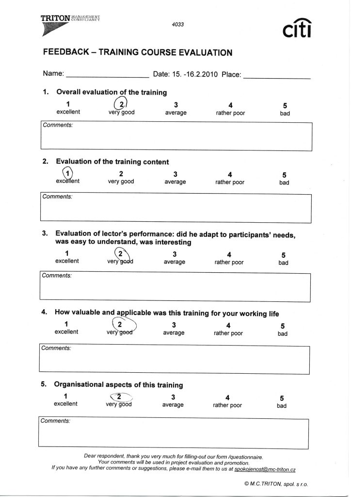 Evaluation form scan #136