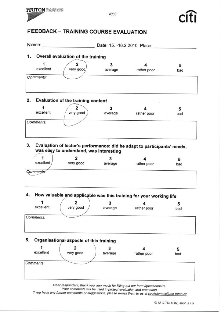 Evaluation form scan #140