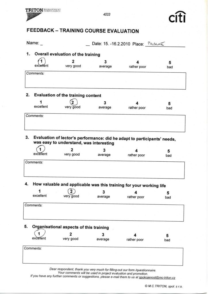 Evaluation form scan #142