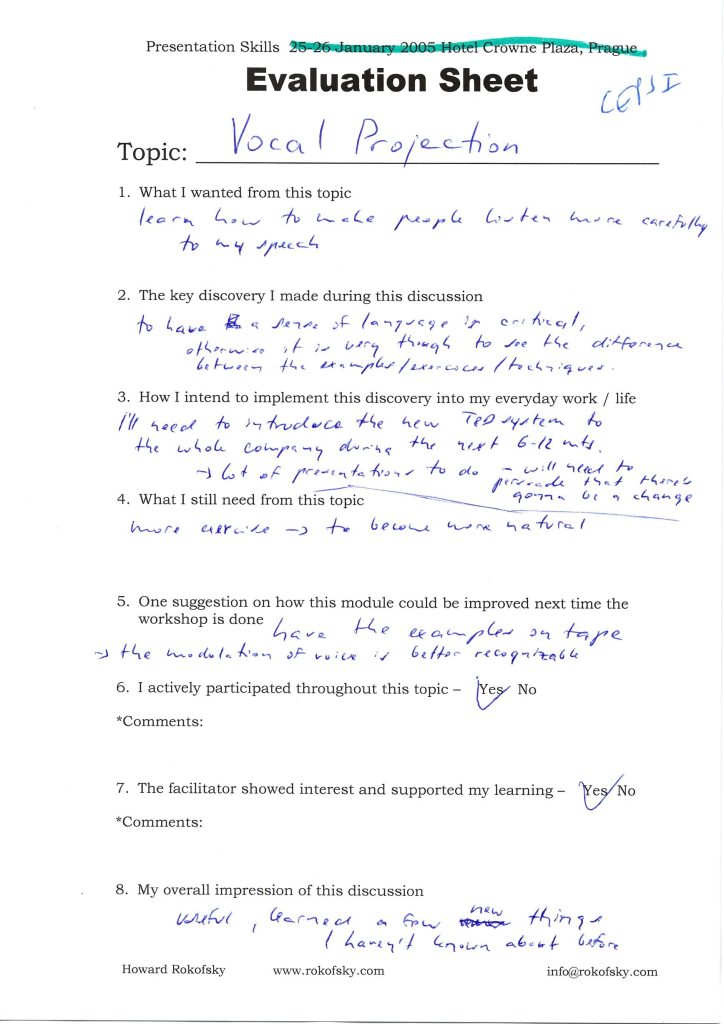 Evaluation form scan #143