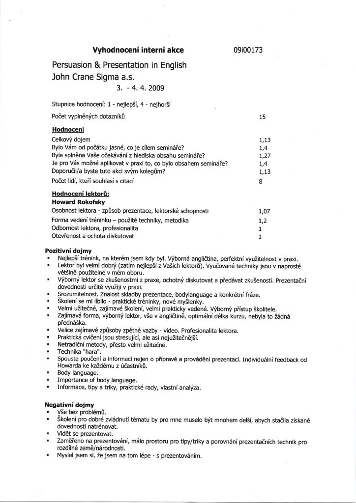 Evaluation form scan #151
