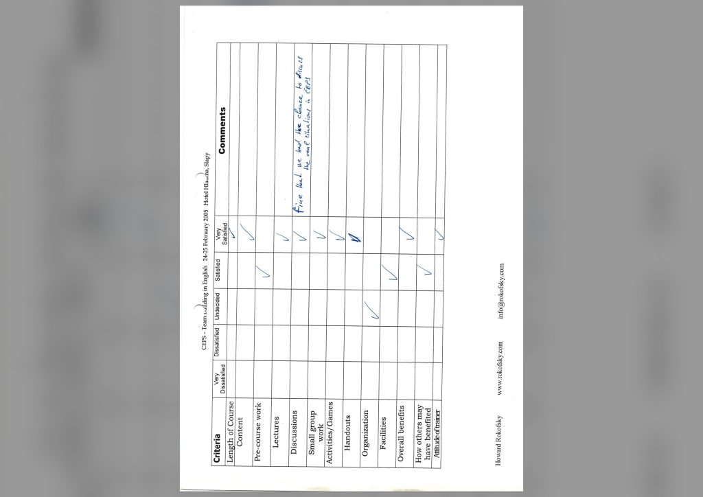 Evaluation form scan #155