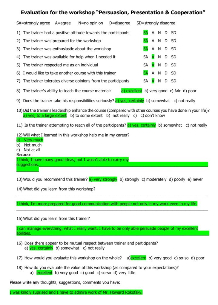 Evaluation form scan #176