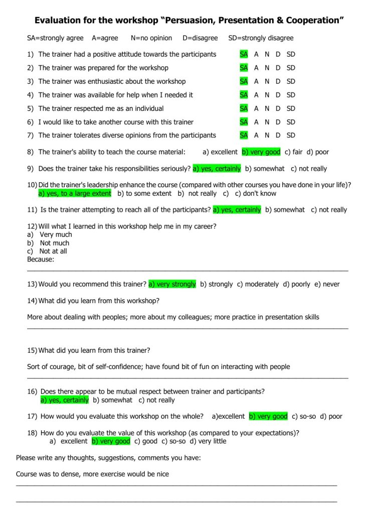Evaluation form scan #177