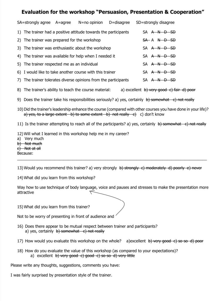 Evaluation form scan #178