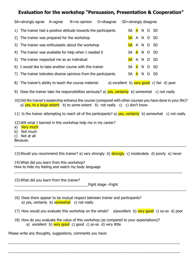 Evaluation form scan #179