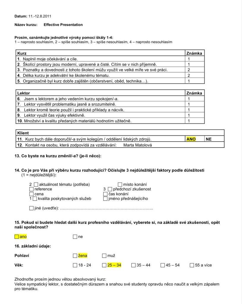 Evaluation form scan #184