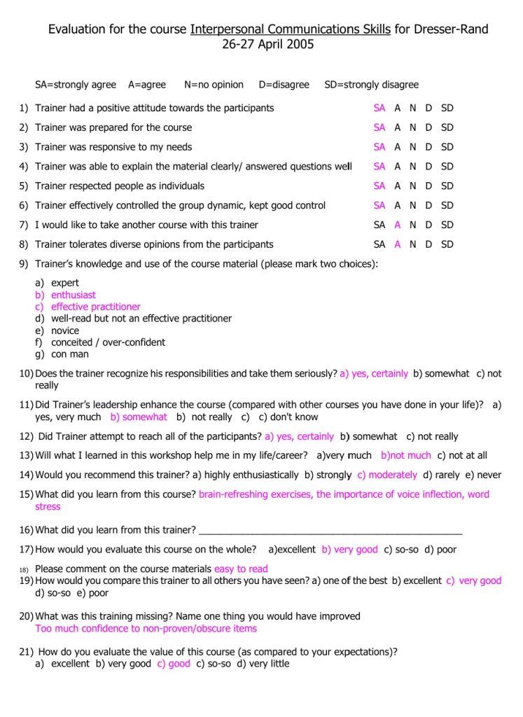 Evaluation form scan #185