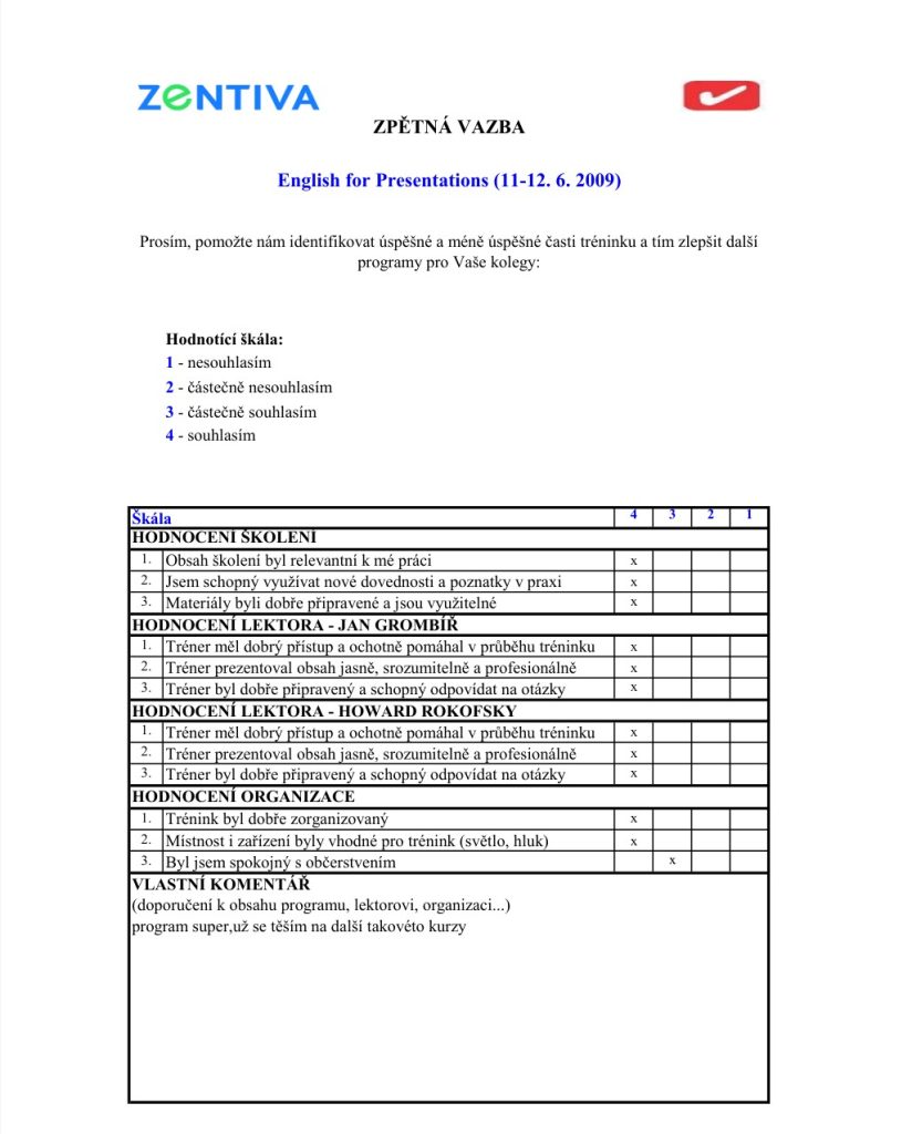 Evaluation form scan #196