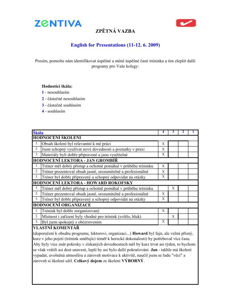 Evaluation form scan #197