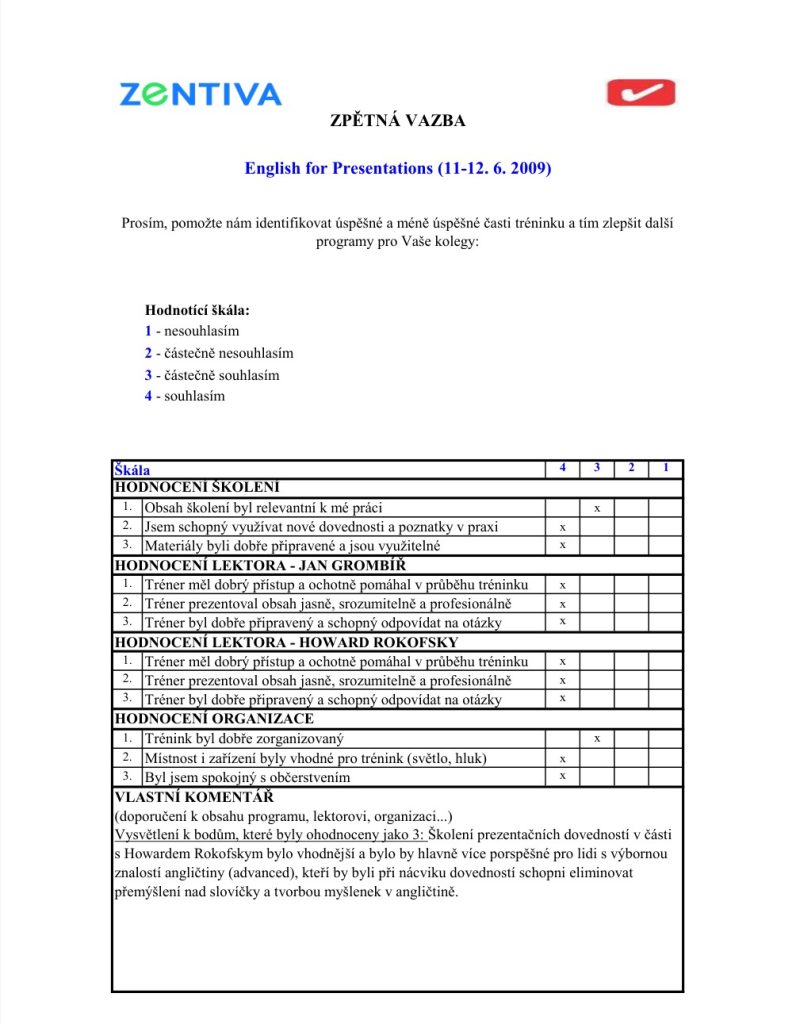 Evaluation form scan #198