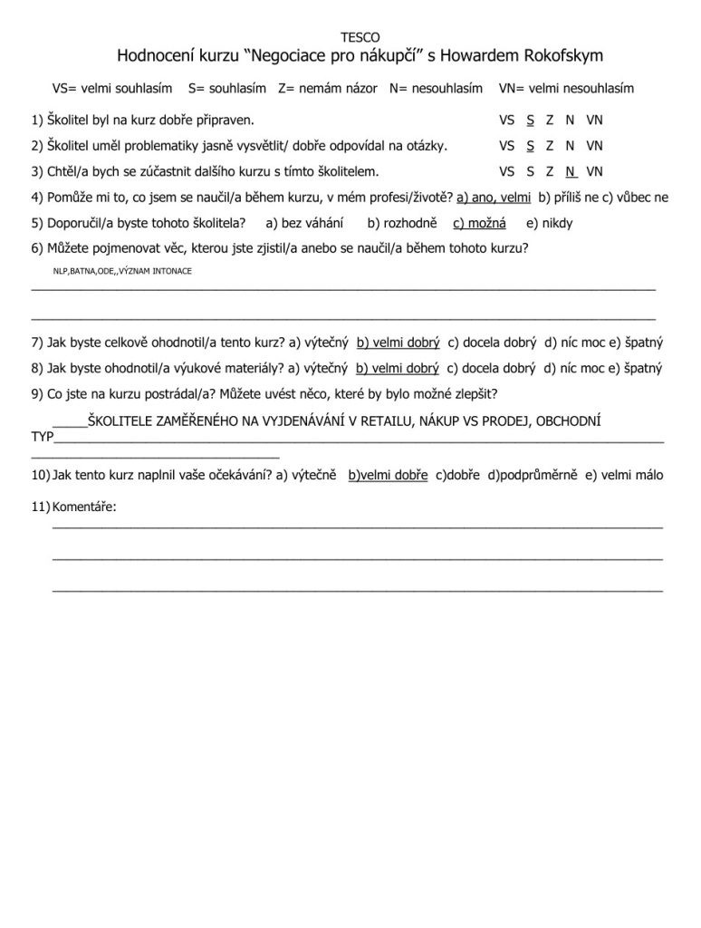 Evaluation form scan #205