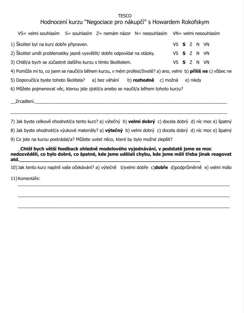 Evaluation form scan #209