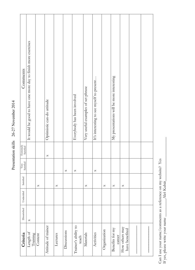 Evaluation form scan #218
